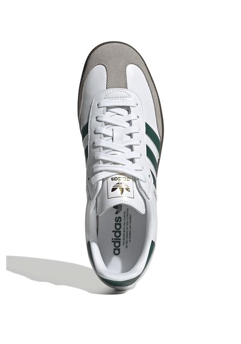 Adidas Samba OG Shoes White Green Unisex ADIDAS ORIGINALS | Sneakers | JH8797-
